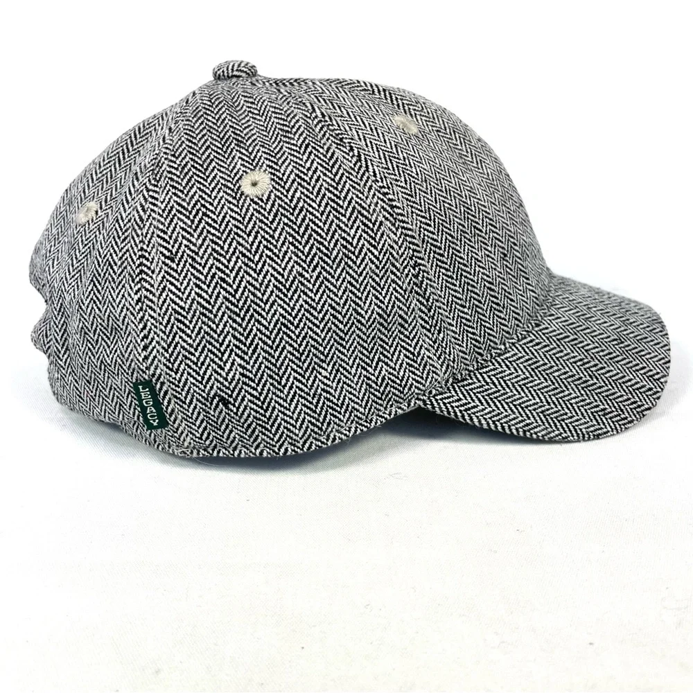 Montana Grizzlies Bear Paw Herringbone Strapback Dad Hat Legacy‎ Cap
